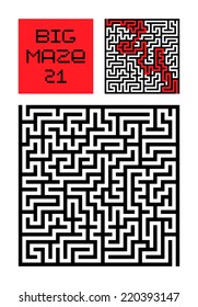 big maze set 21