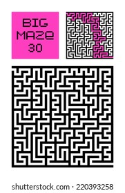 big maze set 30