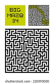 big maze set 34