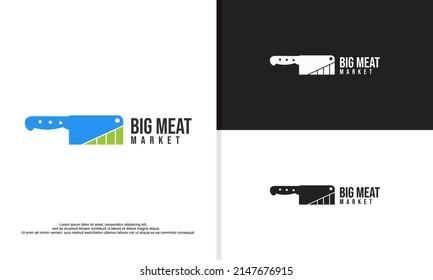 big meat market. combined from meat knife and chart bar.