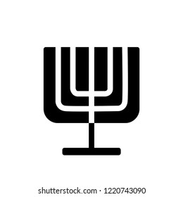 Big Menorah icon. Trendy Big Menorah logo concept on white background from Religion collection. Suitable for use on web apps, mobile apps and print media.