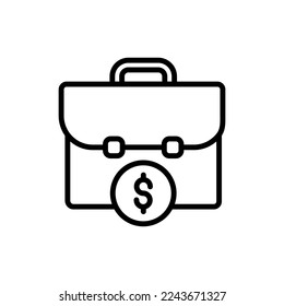 Big Money icon in vector. Logotype