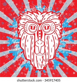 Big monkey: sign of 2016 in non traditional way
