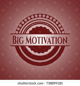 Big Motivation red emblem