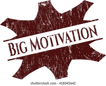 Big Motivation rubber seal