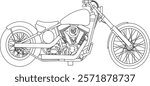 Big motorbikes are a man