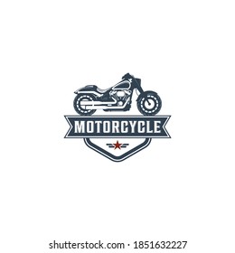 big motorcycle logo on white background