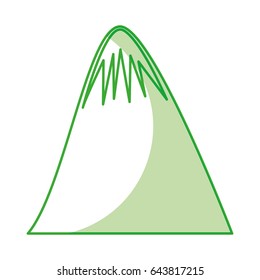 big mountain drawing icon