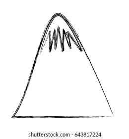 big mountain drawing icon