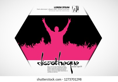 Big music event. Background ready for poster or banner