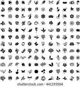 Big natural icon set