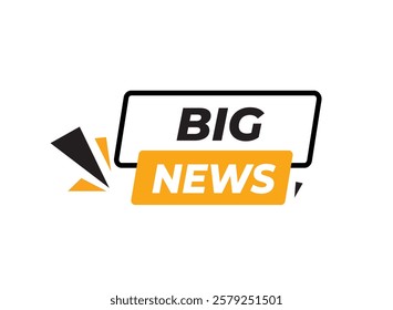 Big news, clock, button, Application, Button, Background, vector, banner template, website, design,
