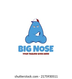 Big Nose Character Logo Design