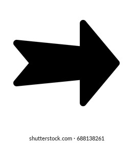 big notched arrow