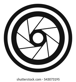 Big objective icon. Simple illustration of big objective vector icon for web