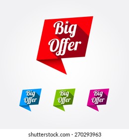 Big Offer Labels