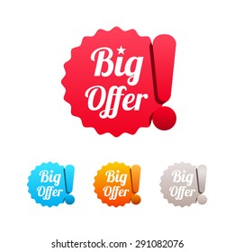 Big Offer Labels