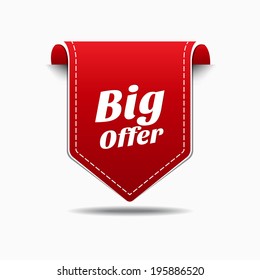 Big offer. Return big offers. Big sale Red PNG.
