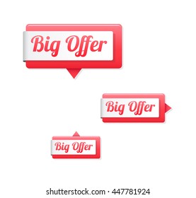 Big Offer Tags