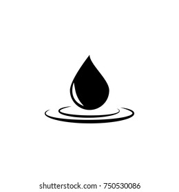 Big oil droplet icon. Finance elements. Premium quality graphic design. Simple icon for websites, web design, mobile app, info graphics on white background