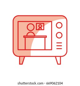 Big old television