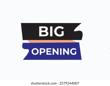 Big opening, clock, button, Application, Button, Background, vector, banner template, website, design,
