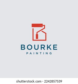 Big Paint Roller minimal icon