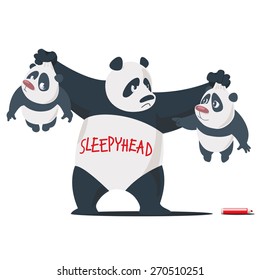 Big Panda brother holding his younger brothers and finds out who wrote it.