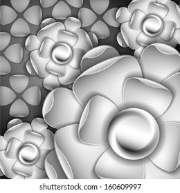 big paper flowers