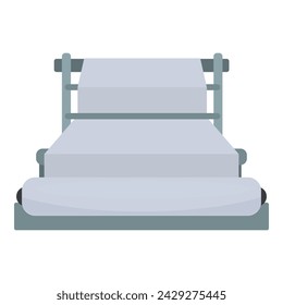 Big paper production icon cartoon vector. Fibre industry. Element printing