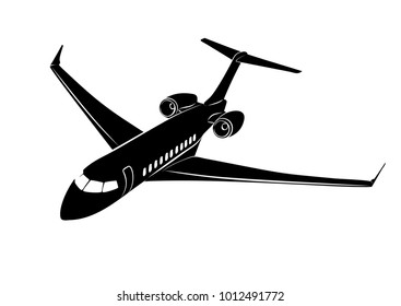 Big passenger airliner.