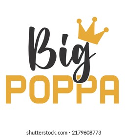 Big Poppais a vector design for printing on various surfaces like t shirt, mug etc.