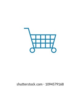 Big purchase linear icon concept. Big purchase line vector sign, symbol, illustration.
