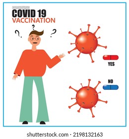The big question is vaccination or not