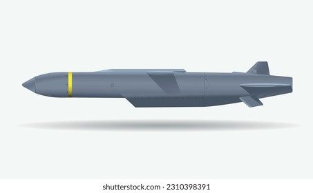 Vektorgrafik-Lenkflugkörper mit großer Reichweite 