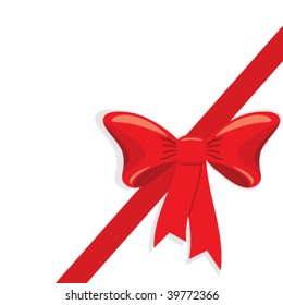 Big red bow