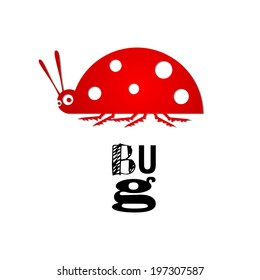 big red bug