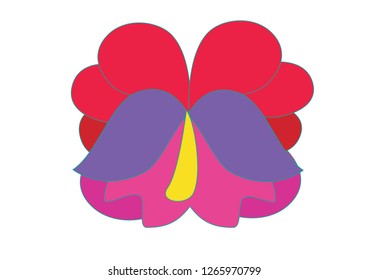 big red flower