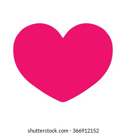 big red heart icon