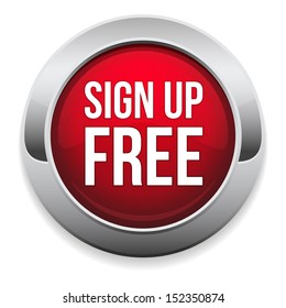 Big Red Sign Up Free Button