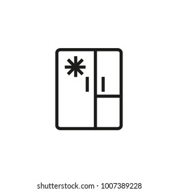 Big refrigerator icon
