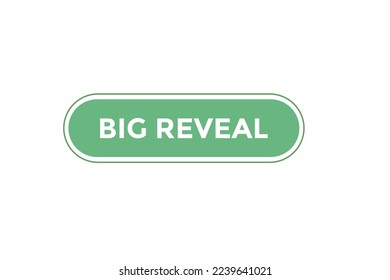 Plantilla de banner web del botón de revelación grande Ilustración vectorial
