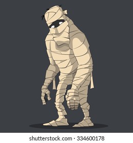 Big and sad mummy