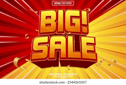 Big sale 3D editable text effect