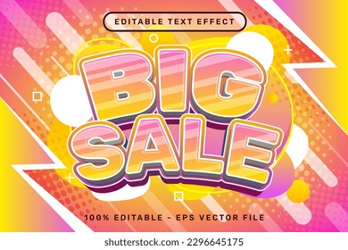 big sale 3d text effect and editable text effect