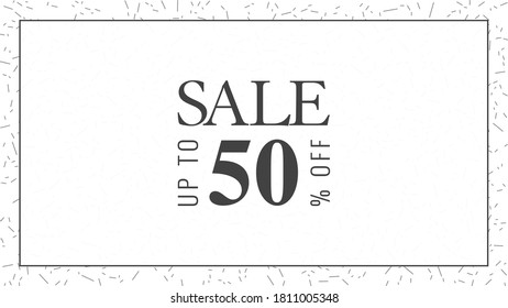 Big sale up to 70 percent off. Big sale special offer. Sale banner template design . Vector illustration.