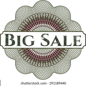 Rosette abstracto de Big Sale