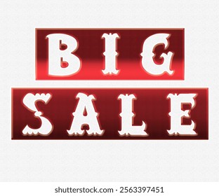 Big Sale Advertising Symbols best discount promotion style banner template design. Realistic EPS file, Big sale banner,