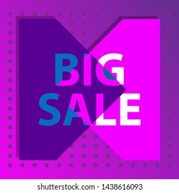 big sale backgound vector image,abstract background