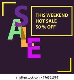 big sale background